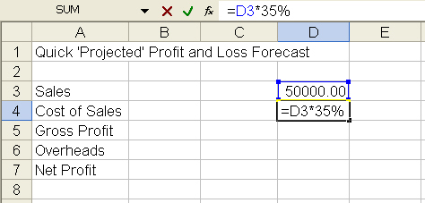 gross formulas